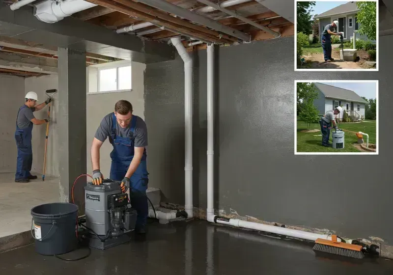 Basement Waterproofing and Flood Prevention process in Stockton, KS